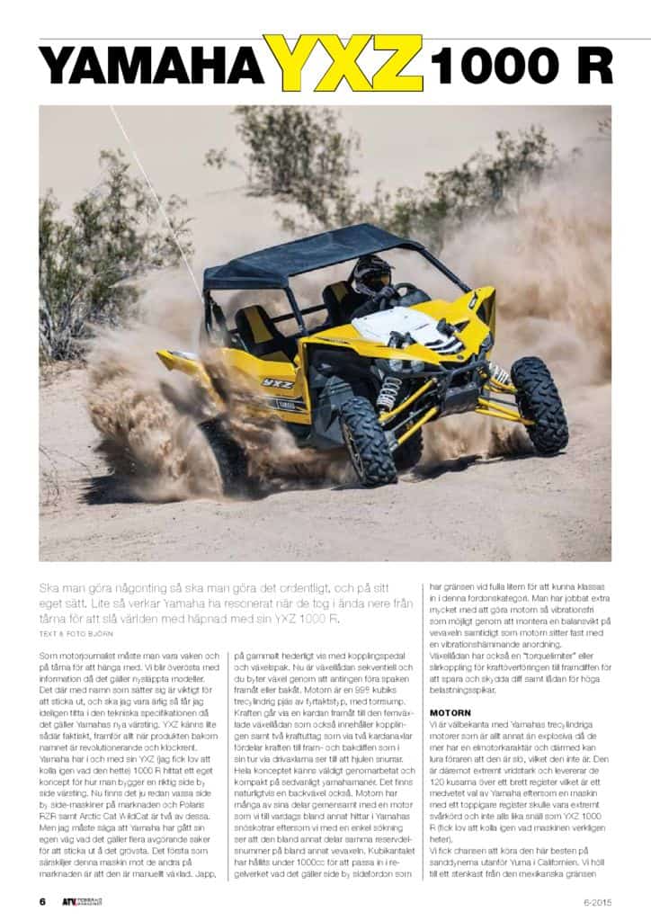 thumbnail of 2015 Yamaha YXZ 1000R