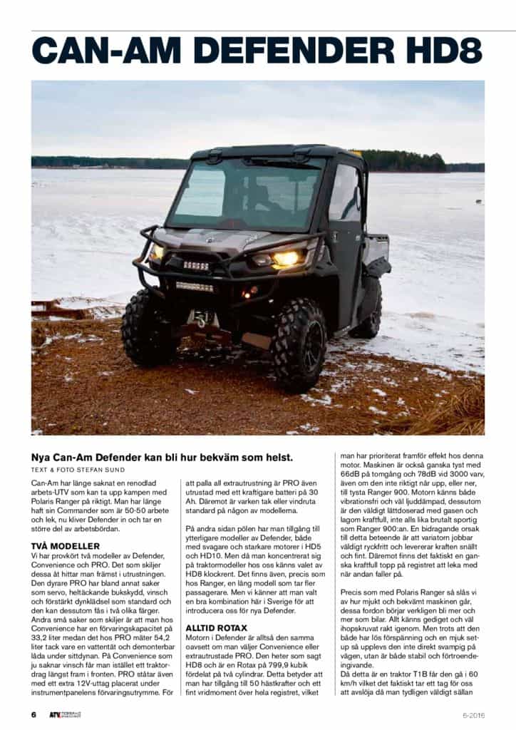 thumbnail of 2016 Can-Am Defender HD8